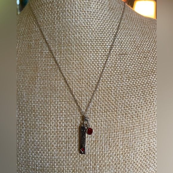 925 stamped sterling silver gryffindor Harry Potter necklace - Picture 6 of 10